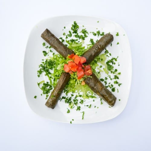 Vegetarian Grape Leaves.