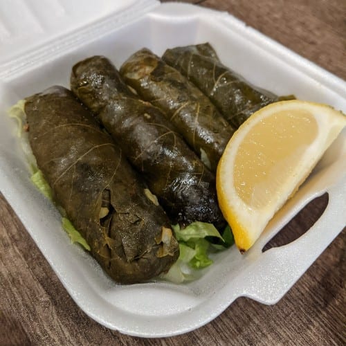 Meat Grape-Leaves.
